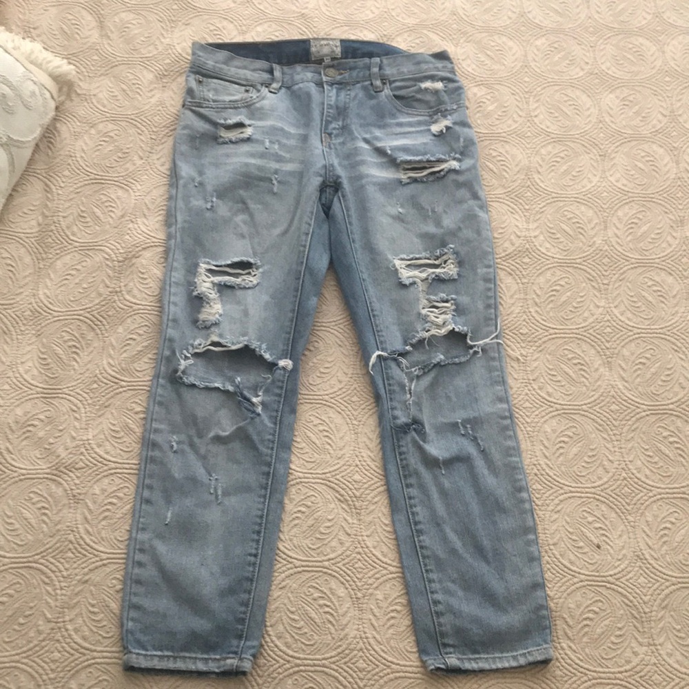 ripped jeans